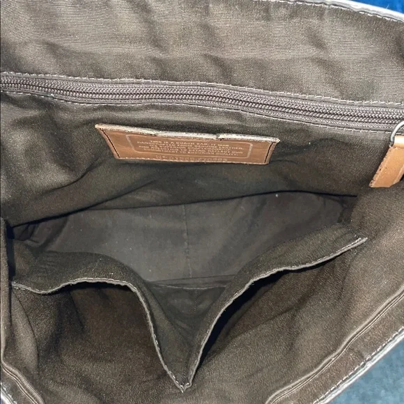 Coach ‘Lexington’ Leather Map Bag - Picture 13 of 15